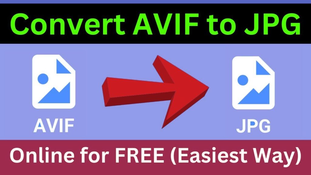 AVIF to JPG Converter