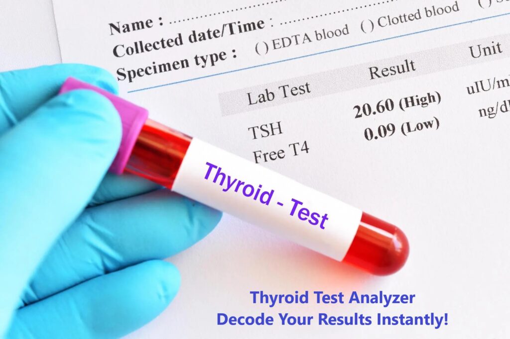 Thyroid Test Analyzer – Decode Your Results Instantly!