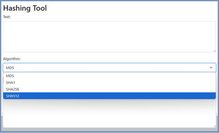Hashing Tool